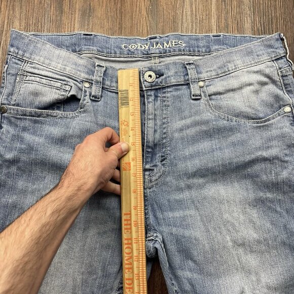 Cody James Jeans Men 38 x 32 Blue Denim Renegade Stretch Bootcut Western Cowboy - Picture 9 of 11